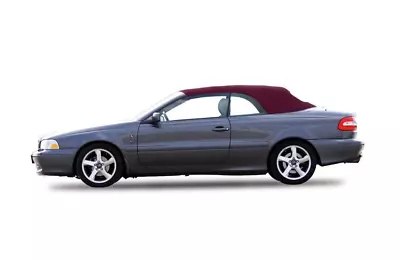 Fits Volvo C70 Convertible Top Replacement & Glass Window 1999-06 BURGUNDY Cloth • $624.60