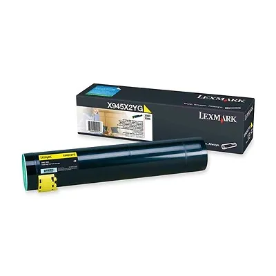 Lexmark X945X2YG Yellow Toner Cartridge Genuine Original X940 X945 NEW SEALED . • £10.95