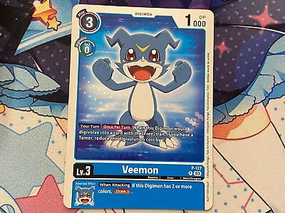 Veemon P-117 (NYCC 2023 Demo Deck) M/NM Digimon Card Game Promo  • $4.98