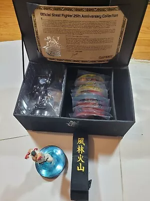 $74.05 • Buy Street Fighter 25th Anniversary Collector's Set - Statue Belt CDs - Incomplete