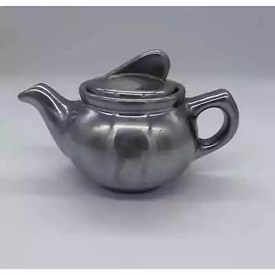 Small Metal Coated Metallic Teapot • $11.66