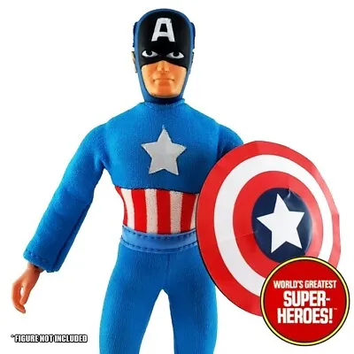 Mego Captain America Shield W/Decal Reproduction For WGSH 8” Action Figure • $19.99