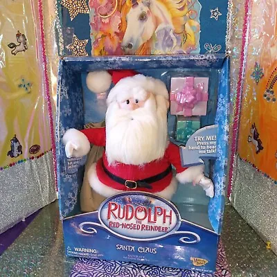 🦄Memory Lane Rudolph The Red-Nosed Reindeer Santa Claus Ultimate Action Figure! • $175