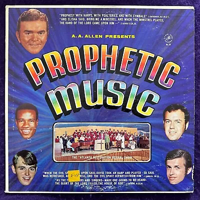 ATLANTA RESTORATION CHOIR Prophetic Music LP A.A. ALLEN Black Gospel EX • $31.49