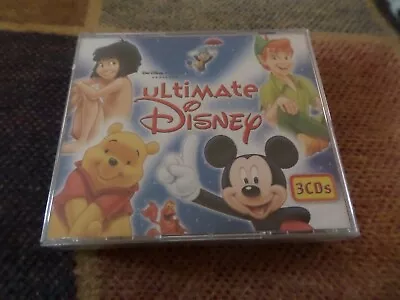 Cd Triple Album - Ultimate Disney - New & Sealed Lion King Dumbo Little Mermaid • £6.95