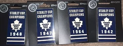 Toronto Maple Leafs Stanley Cup Champions Banner Pin Lot Brand New • $14.56