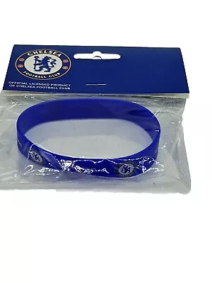 Chelsea Football Club Official Crest Silicone Wristband • £3.99