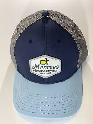 Masters Golf Trucker Hat Blue Snapback 2024 Masters Pga New • $72.95