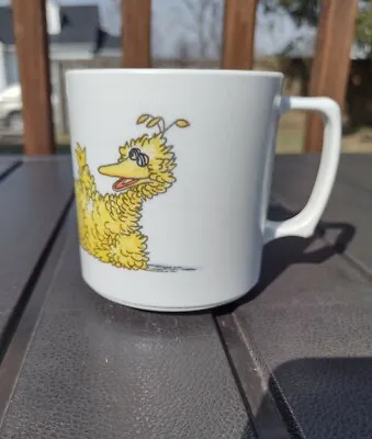 Vintage Muppets Sesame Street Big Bird Child's Cup/Mug 1970's Melmac Collectible • $9.99