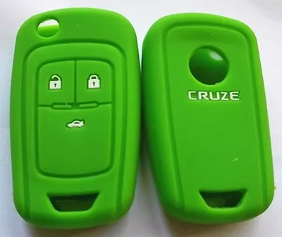 Green Silicone Flip Key Cover Suits Holden Chevrolet Colorado Aveo Cruze  • $8.99