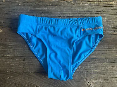 Hugo Boss  Orange BLUE  MODERN Swim BRIEFS  Quik-dry  SMALL  NWOT $ 68  DESIGNER • $32