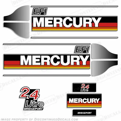 Fits Mercury 1986-1995 2.4 Litre Bridgeport Decals - EFI • $99.95