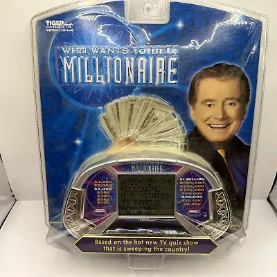 £23.97 • Buy Who Wants To Be A Millionaire Handheld Electronic Game Tiger  New Sealed