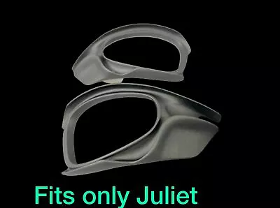 Replacement Side Blinders For Oakley Juliet Sunglasses Double X Metal Gray Black • $30