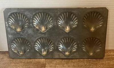 Vintage Seashell Cookie Candy Baking Pan 1940s? • $19