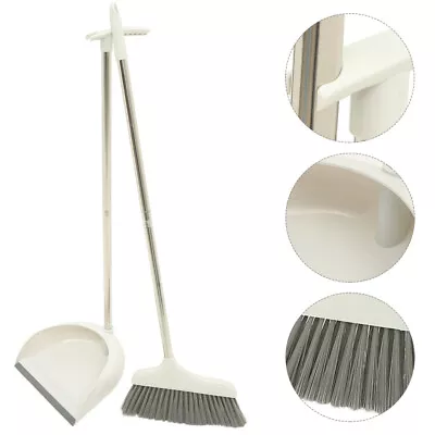 1 Set Of Home Kitchen Room Dust Pan Dustpan And Broom For Office Home Outdoor • $14.44