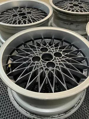 Set Of Rare 4x RH Mesh Wheels 4x100 15  7J ET25 VW Golf Jetta BMW E30 E21 • $600