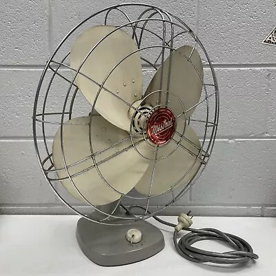 VINTAGE ORIGINAL RETRO Cast Mistral Fan Fans Large Industrial Cafe Mancave Aus • $6.47