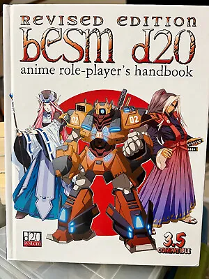 Wotc Revised Edition Besm D20 Anime Role-players Handbook 5th Edition & 3.5! • $35