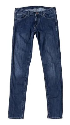 Preowned- H&M Super Skinny Low Waist Stretch Denim Jeans Womens (Size 29) • $28