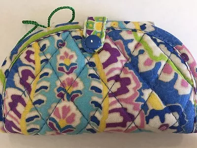 New Vera Bradley Retired Rare Capri Blue Mini Jewelry Roll • $24