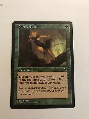 MTG Mirri's Guile  – Tempest Card NM • $30