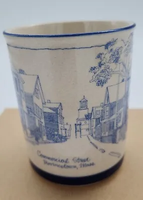 Vintage Bruce E Hart Provincetown MA Commercial Street Coffee Cup Mug • $23.99