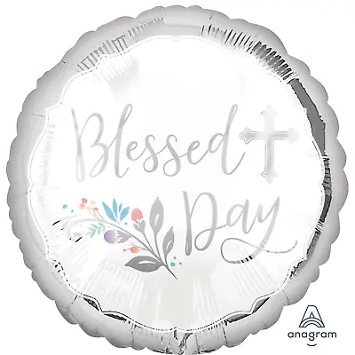 Holy Blessed Day 45cm Balloon Baptism Communion Party Supplies Decorations • $9.99