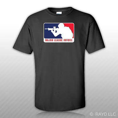 Major League Infidel T-Shirt Tee Shirt Free Sticker MLI • $14.99