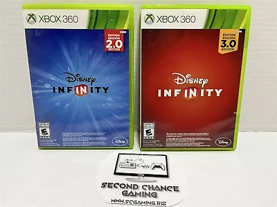 XBOX 360 Disney Infinity 2.0 & 3.0 Complete Tested Free Ship • $7.99