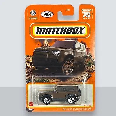 Matchbox 2020 Land Rover Defender 90 - Matchbox 70 Years 81/100 • $2.56