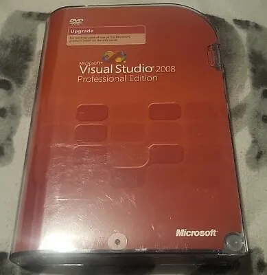 Microsoft Visual Studio 2008 Professional Edition  (Upgrade) & SQL Server  • $25.26