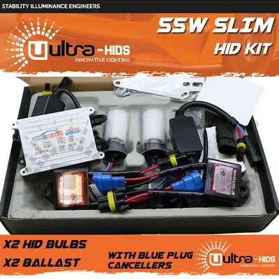 55w Slim Hid Xenon Conversion Kit Ac Ballast Bulbs Error Free Uk Seller • $66.87
