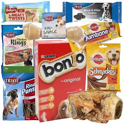 £5.99 • Buy Trixie & Others Dog Treats Snacks Chews Fish Beef Chicken Sprats Cookies Biscuit