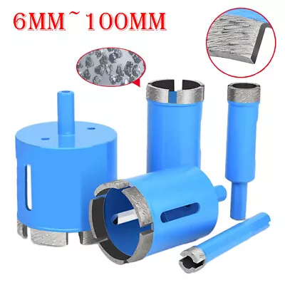 6-100mm Diamond Core Hole Saw Hole Cutter Tile Porcelain Glass Drill Bit Cutter • £2.14