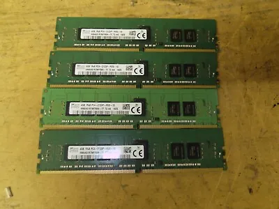 SK Hynix 4x4GB PC4-2133P Ram (HMA451R7MFR8N) From A Hp Proliant DL60 Gen 9 (T14) • £25