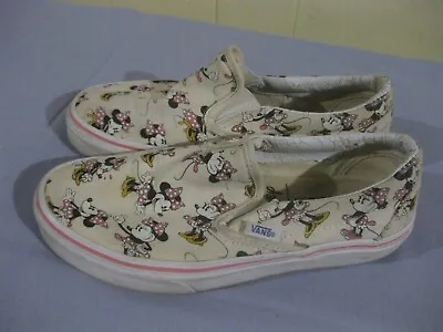 Vans Off The Wall Disney Minnie Mouse Shoes Womens US 7 / UK4.5 / EUR37 / 23.5cm • $25