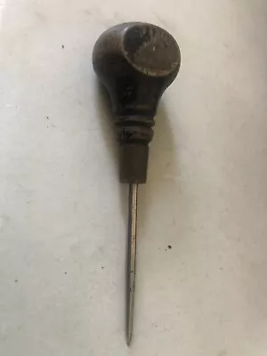 Vintage Wood Handled Scratch Awl  • $5