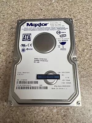 Maxtor DiamondMax 6L160MO 3.5  160GB SATA HDD Hard Drive • £9.99