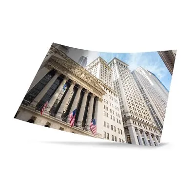 Art Print Poster New York Stock Exchange Wall Street USA #51550 • £8.99