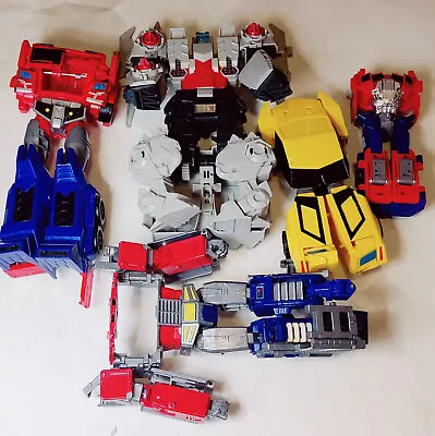 Transformers Huge Lot Hasbro For Parts Or Repair • $20