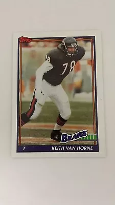 KEITH VAN HORNE 1991 TOPPS FOOTBALL Card # 171 C0831 • $1.59