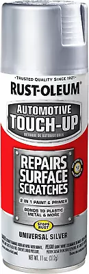 Automotive Universal Touch-Up Spray Paint 11 Oz UNIVERSAL SILVER 292326 Metallic • $23