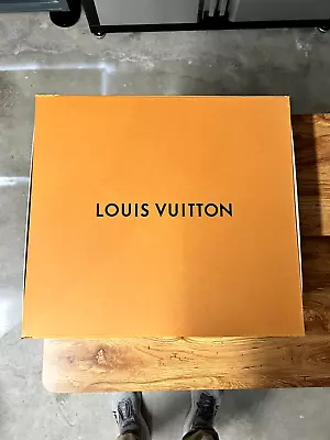 LOUIS VUITTON Gift Box Magnetic Empty Large Storage Box 19.25” X 18” X 3.5” • $20