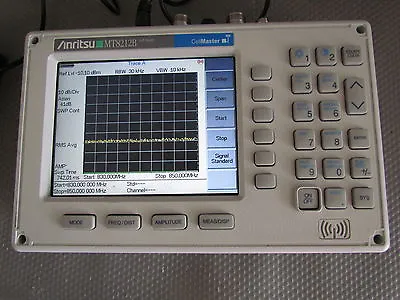 ANRITSU MT8212B CELLMASTER CABLE AND ANTENNA TESTER W/ A Lot Options  • $3250