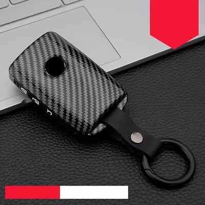$19.99 • Buy Remote Car Key Cover Case Shell Fob For Mazda 3 Alexa CX4 CX5 CX8 Carbon Black