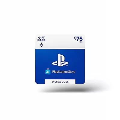 PlayStation $75 Gift Card • $73.65