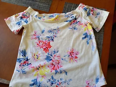 LADIES JOULES BARDOT Top - UK12 - Floral Oona - Great Condition  • £7