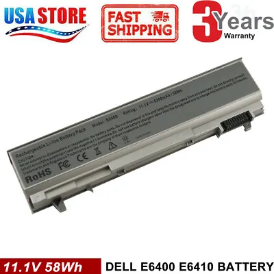 5200mAh Battery For Dell Latitude E6400 E6410 E6500 E6510 PT434 W1193 M4400  • $15.99