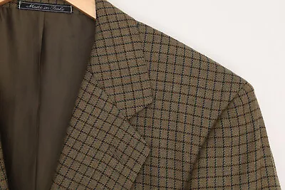 Huntsman Savile Row London Mens Wool Silk Sport Coat 42 R • $249